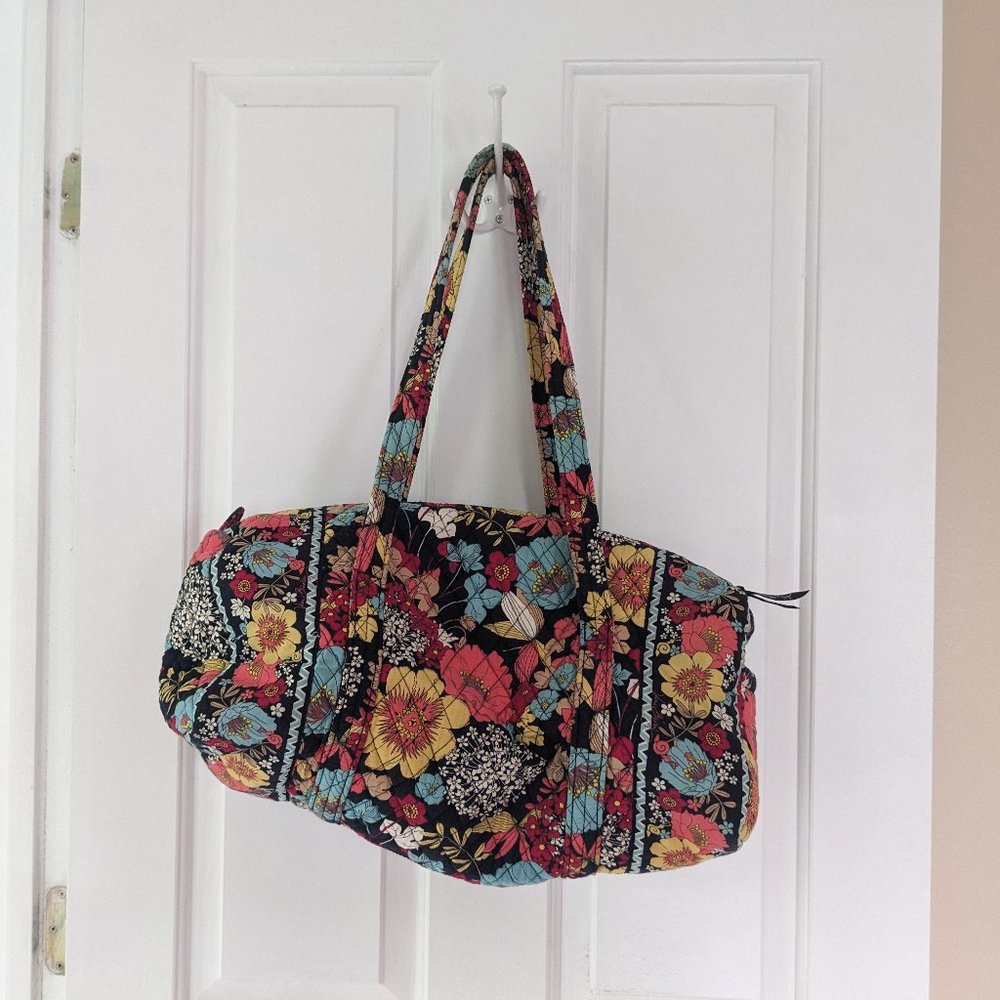 Vera Bradley Small Duffel Happy Snails